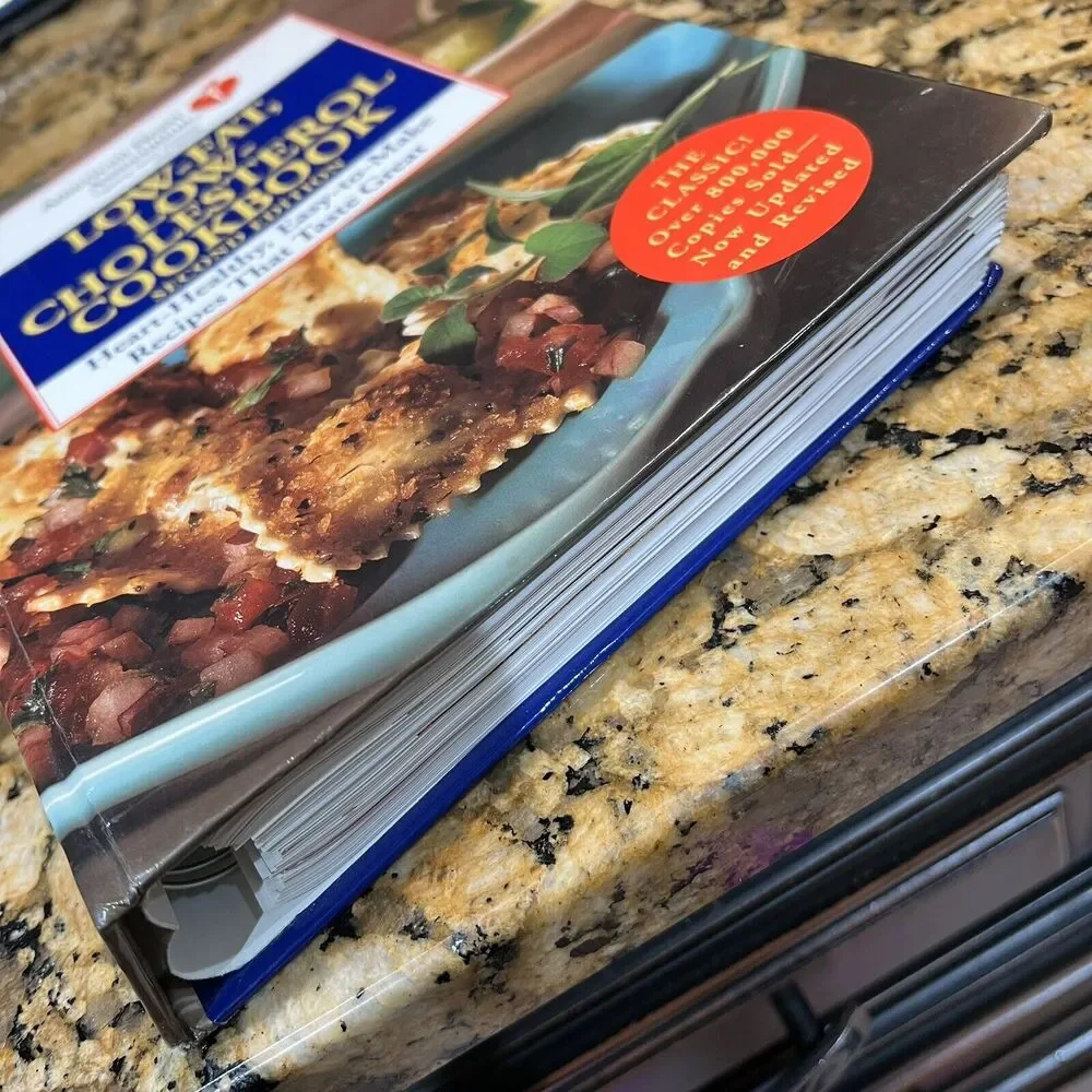The American Heart Association Low Fat Low Cholesterol Cookbook Hardcover Spiral